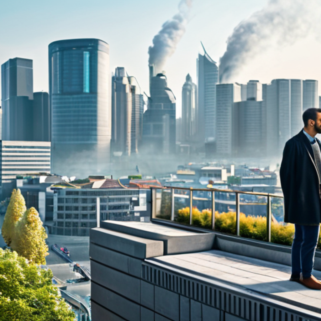 ** "Smart city air quality sensors, monitoring pollution levels in real-time, modern cityscape background, fully clothed people, safe for work, appropriate content, perfect anatomy, natural proportions, professional environmental photography, high quality, family-friendly, modest." **